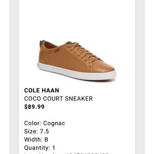 Cole Haan coco court sneaker